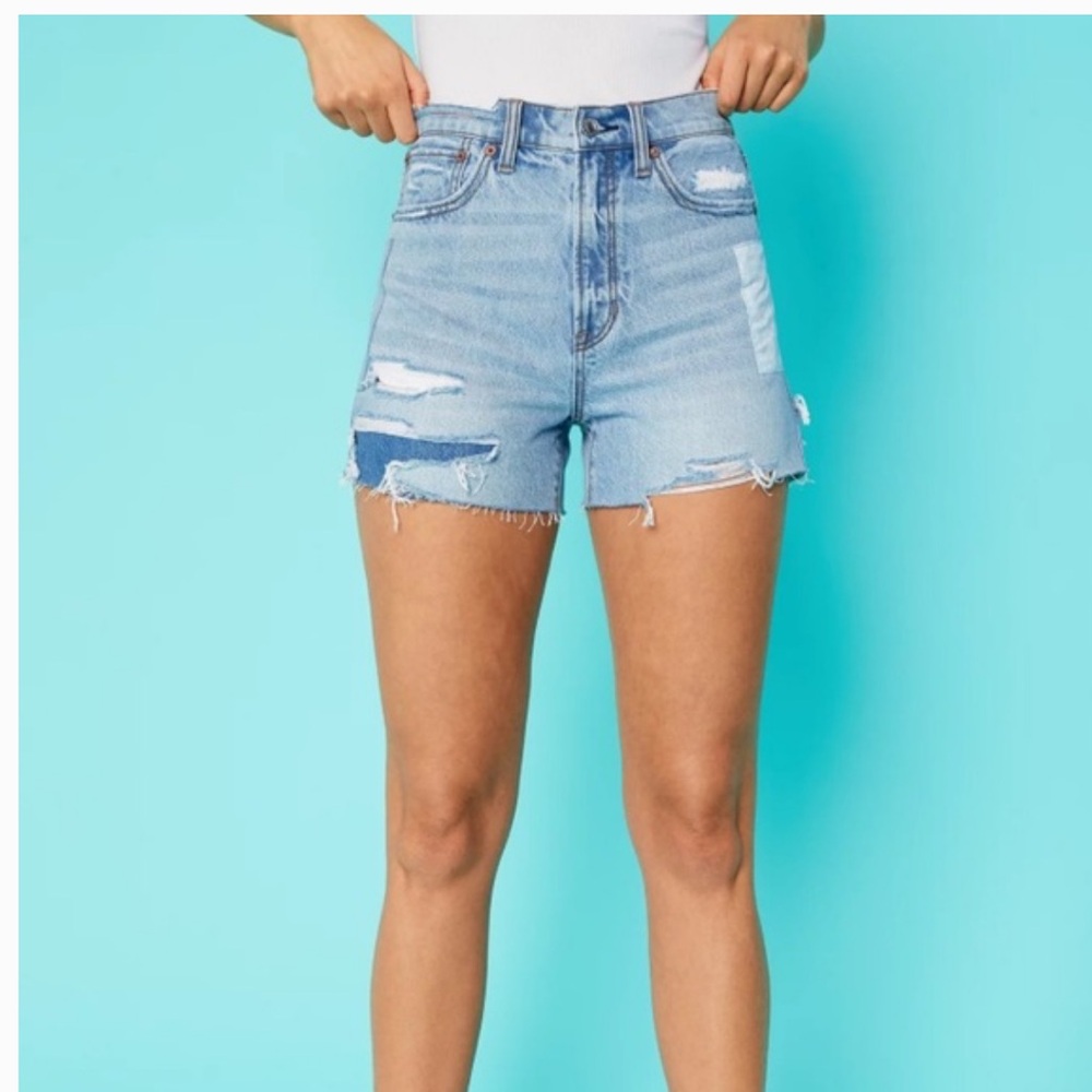 American Eagle Pride - Highest Waist '90s Boyfriend Denim Shorts size 8